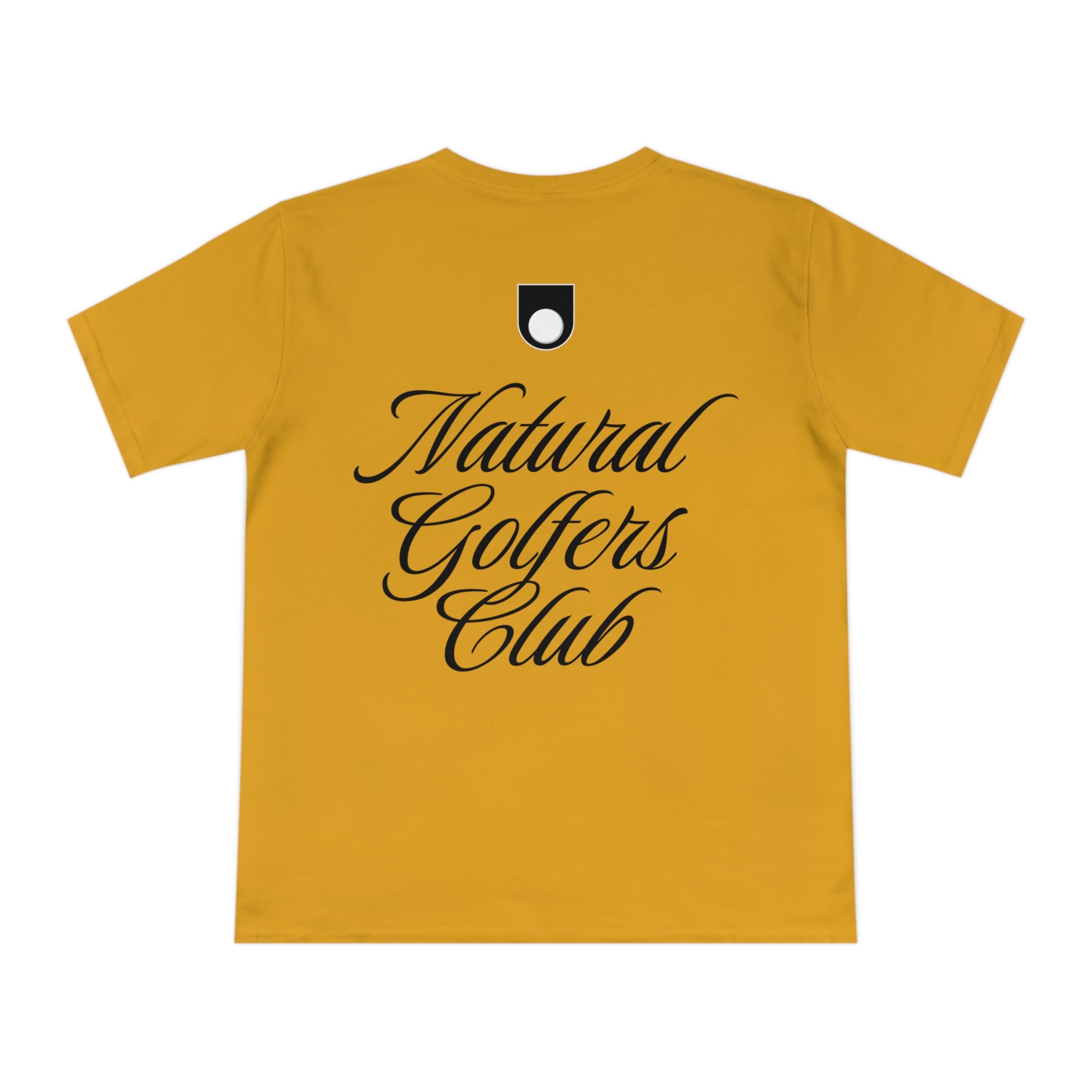Camiseta del Club de Golfistas Naturales SOLO PARA LA UE — Camiseta de golf con tipografía vintage