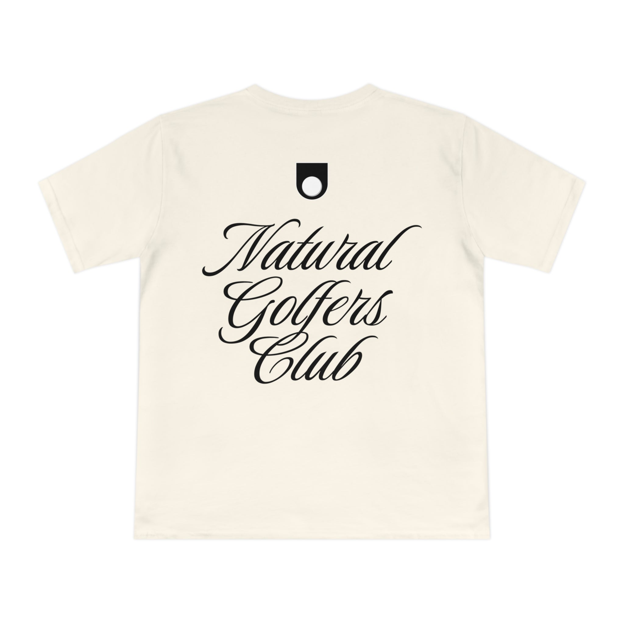 Camiseta del Club de Golfistas Naturales SOLO PARA LA UE — Camiseta de golf con tipografía vintage