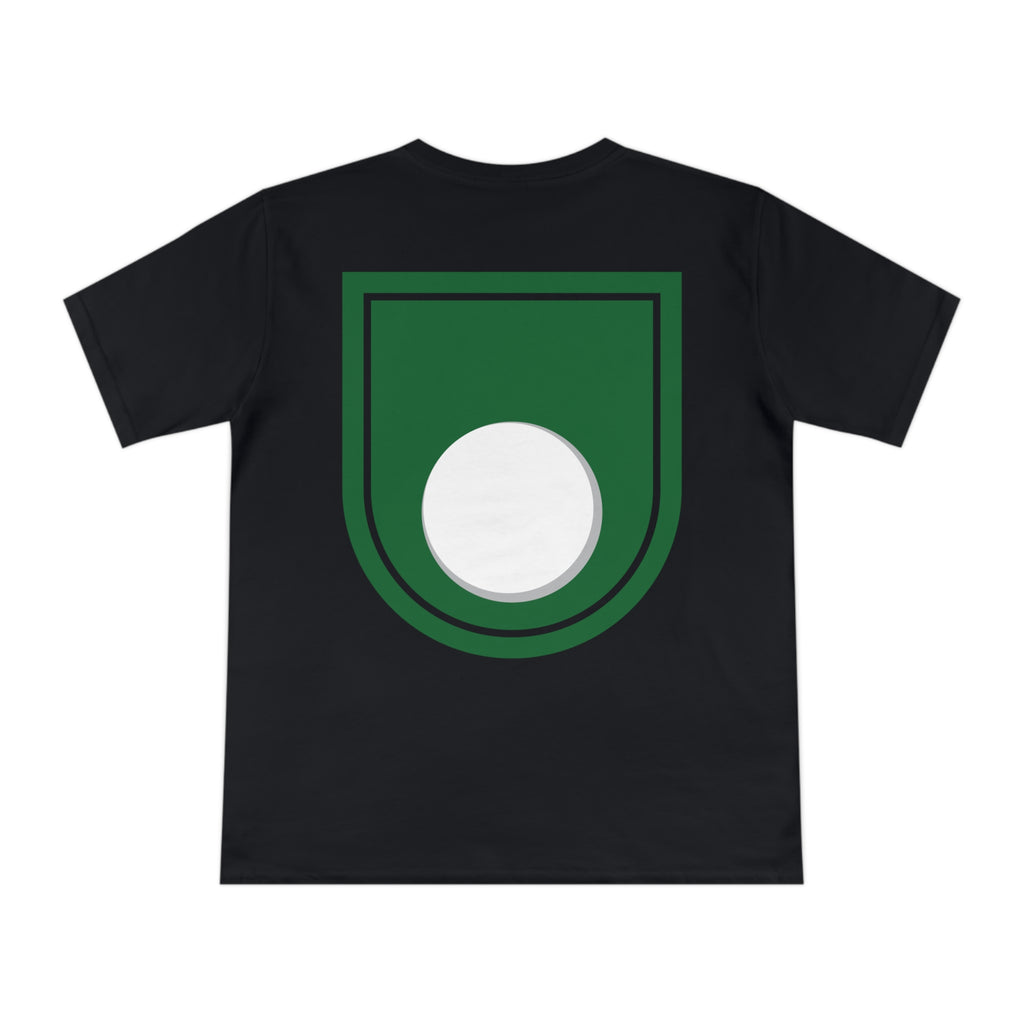 SOLO UE Maglietta Natural Golfers — Maglietta con stemma retrò da pallina da golf verde