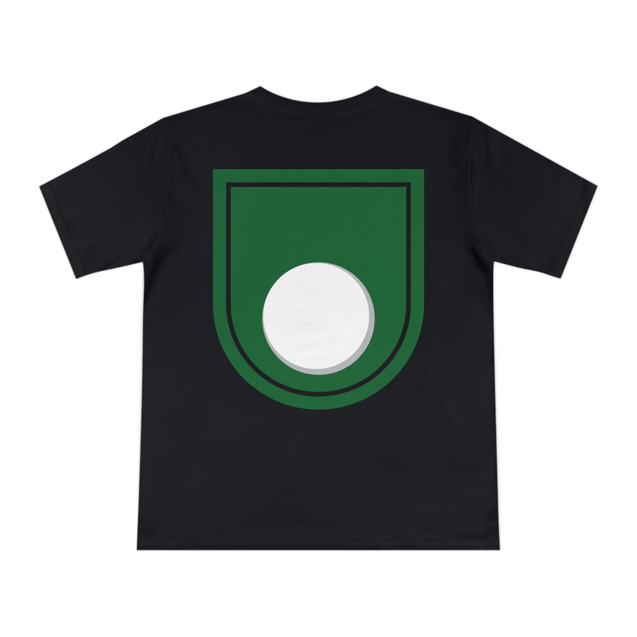 SOLO UE Maglietta Natural Golfers — Maglietta con stemma retrò da pallina da golf verde