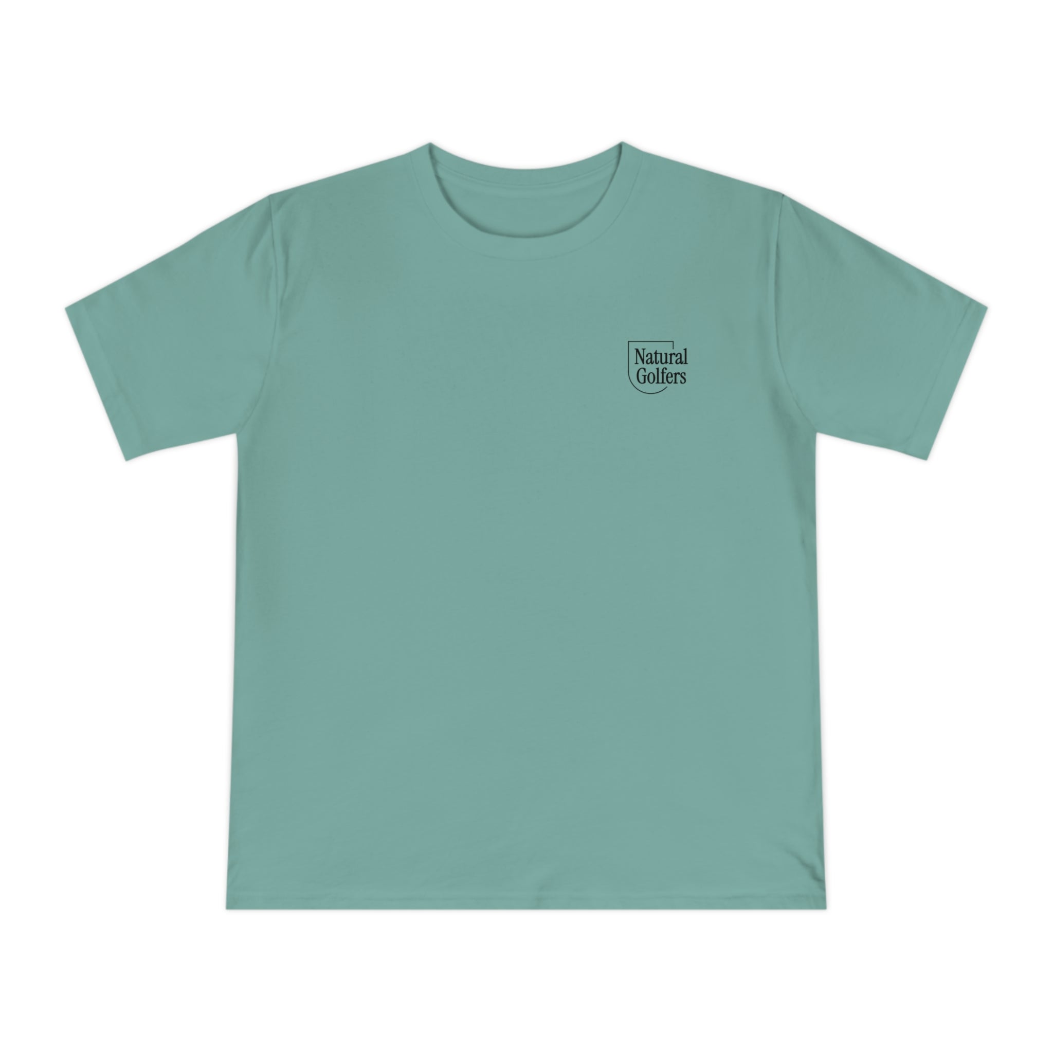 Camiseta exclusiva para la UE — Diseño minimalista de escudo de cuadrícula ("Canales naturales")