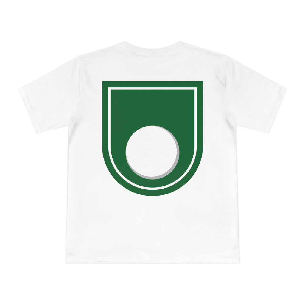 SOLO UE Maglietta Natural Golfers — Maglietta con stemma retrò da pallina da golf verde