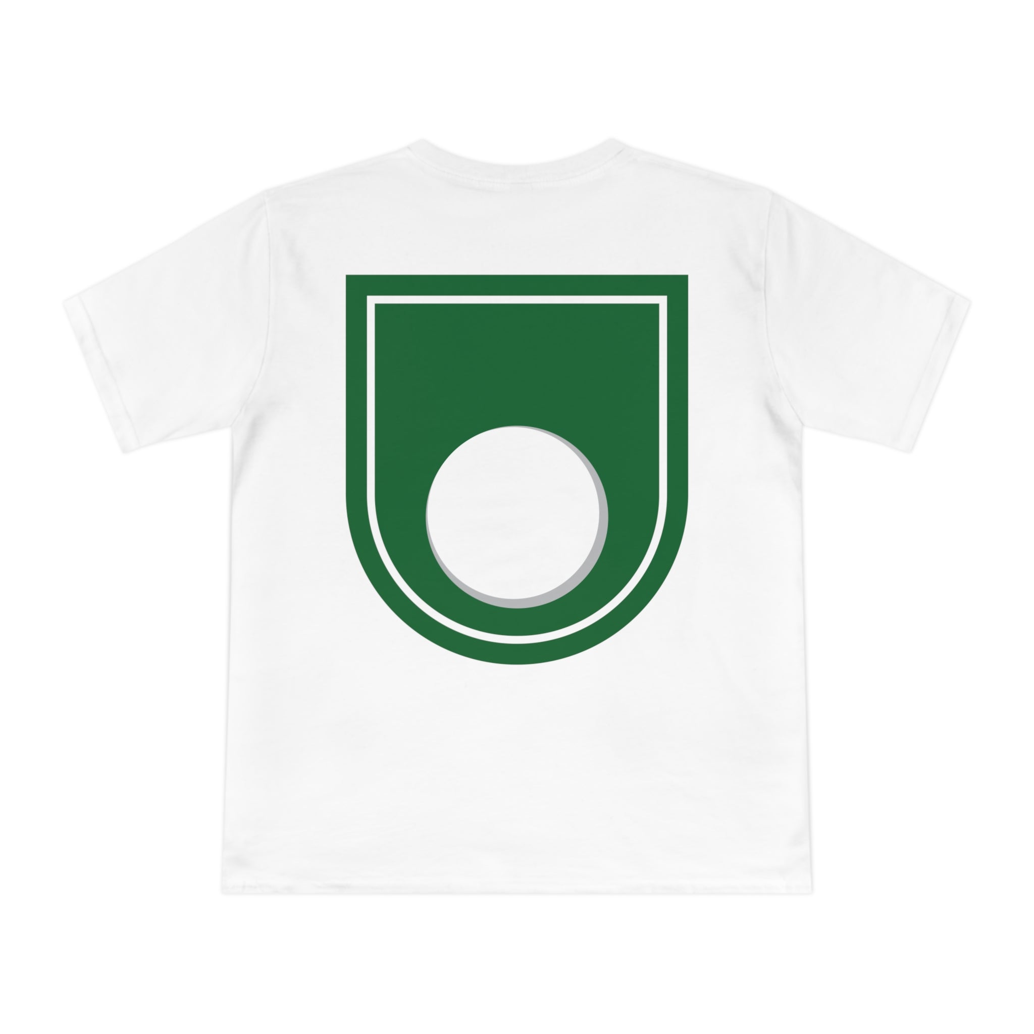 SOLO UE Maglietta Natural Golfers — Maglietta con stemma retrò da pallina da golf verde