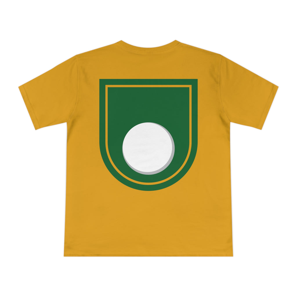 SOLO UE Maglietta Natural Golfers — Maglietta con stemma retrò da pallina da golf verde