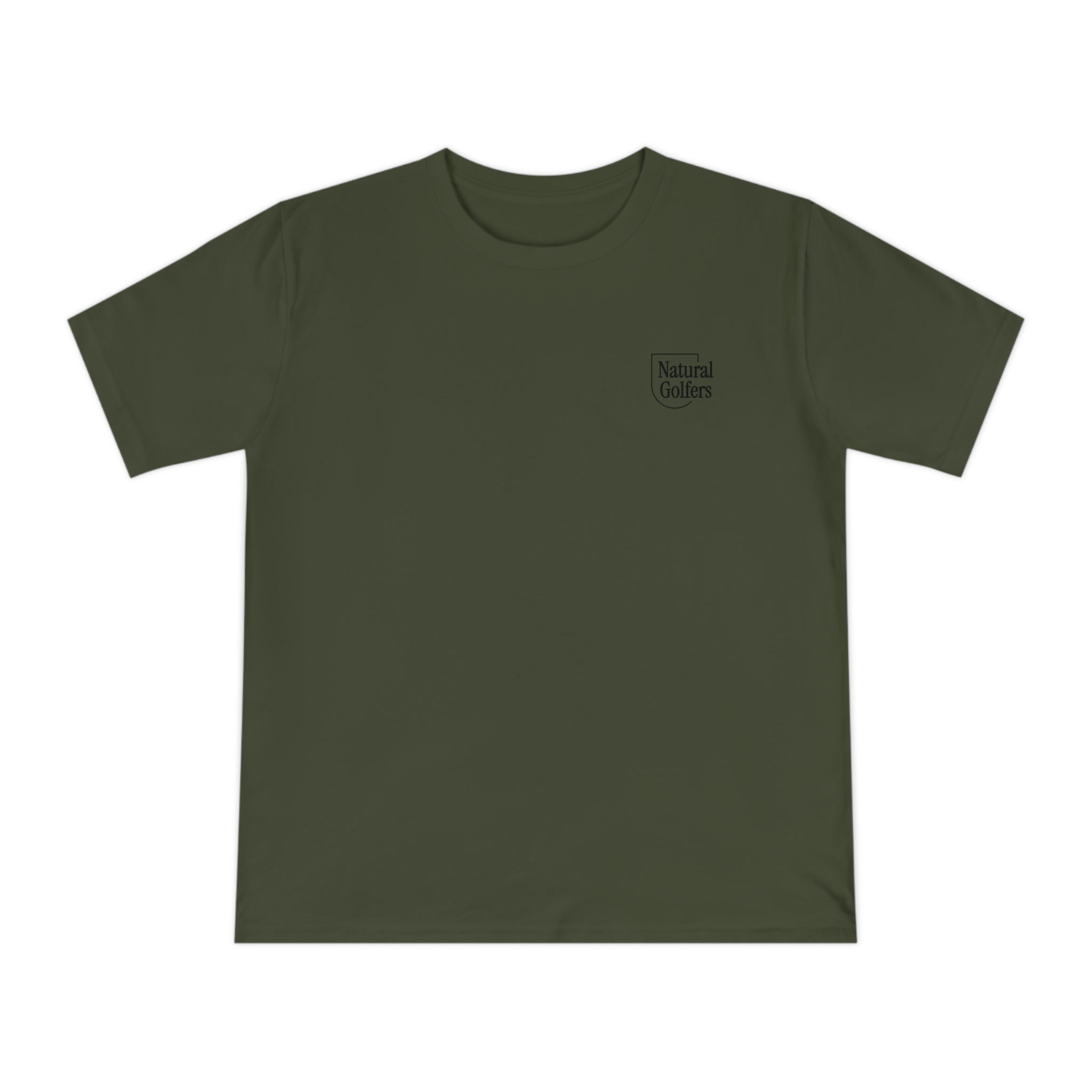 Camiseta exclusiva para la UE — Diseño minimalista de escudo de cuadrícula ("Canales naturales")